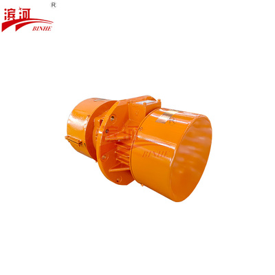 XLA-40-6侧板振动电机滨河法兰式矿采细沙脱水筛激振源