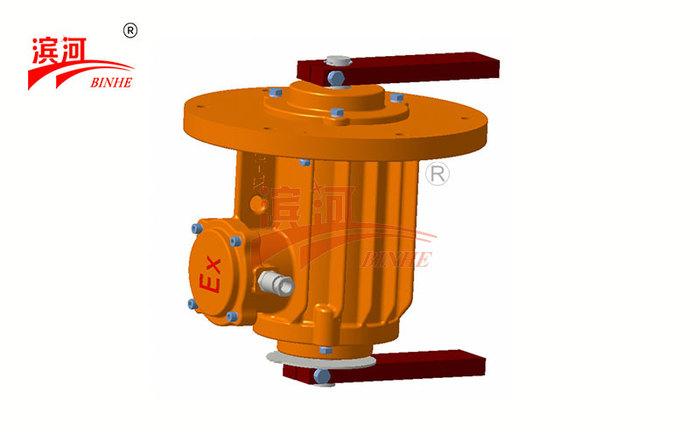 YBZXF-10-6立式防爆振动电机功率0.75kW